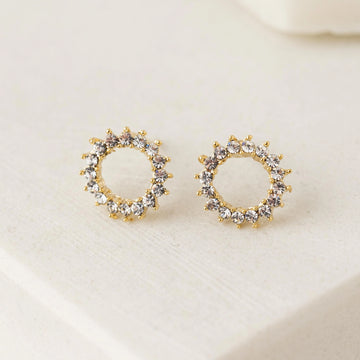 Halo Stud Earrings